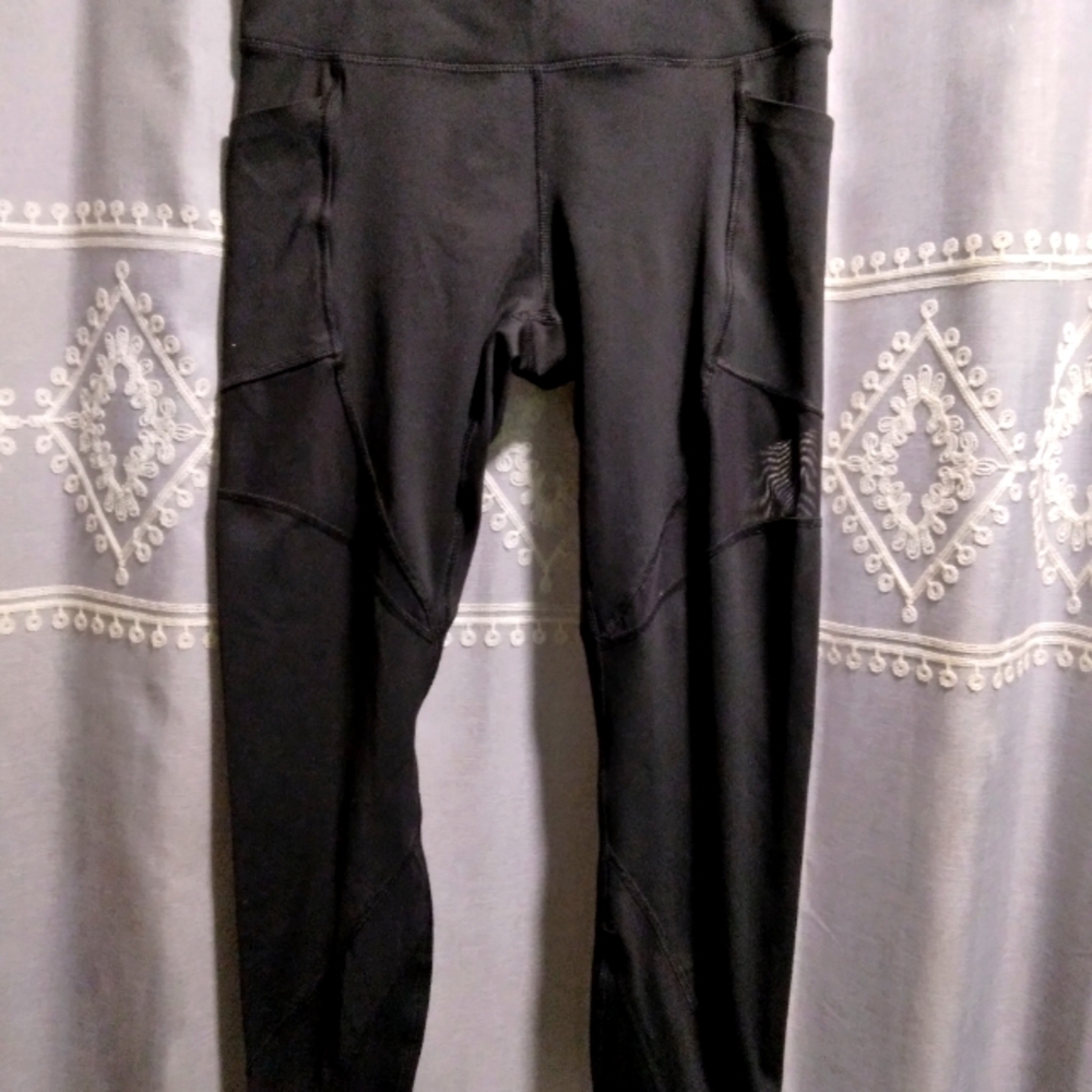 Women's Compression Ankle Legging Members Mark Large NWT